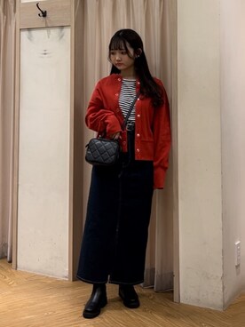 SAKURAさん（レディース・152cm）の冬コーディネート