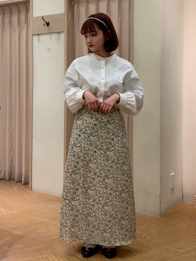「出勤コーデ」｜SAKURAさん（レディース・152cm）の春コーディネート