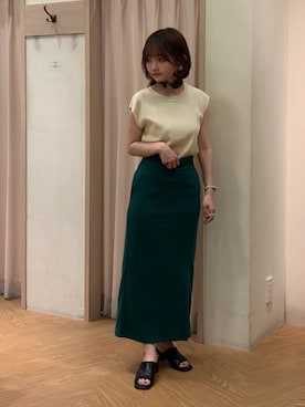 「Te chichi TERRASSE」｜SAKURAさん（レディース・152cm）の夏コーディネート