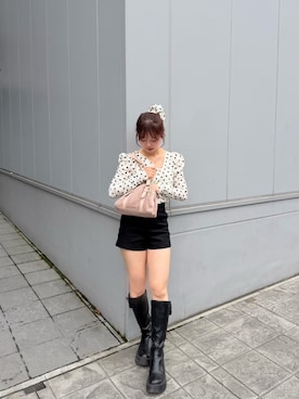 こころさん（レディース・156cm）の春コーディネート