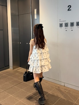 こころさん（レディース・156cm）の春コーディネート