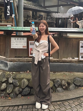 こころさん（レディース・156cm・10代）の夏コーディネート