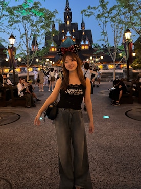「アイテム（バッグ）」を使った、こころさん（レディース・156cm・10代）の夏コーディネート