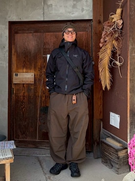 「アイテム（ニットキャップ/ビーニー）」を使った、豪さん（メンズ・170cm）の秋コーディネート