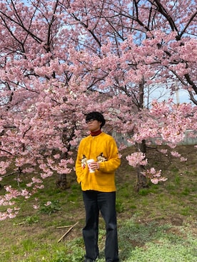 豪さん（メンズ・170cm）の春コーディネート