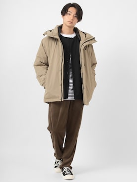 「インナーダウン」｜「アイテム（ブルゾン）」を使った、kaiさん（メンズ・170cm）の秋コーディネート