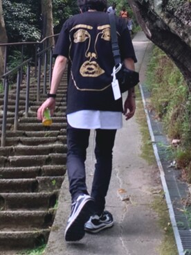 「fog（フォグ）のアイテム」を使った、Harukiさん（メンズ・172cm）の夏コーディネート