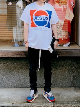 「fog（フォグ）のアイテム」を使った、Harukiさん（メンズ・172cm）の夏コーディネート