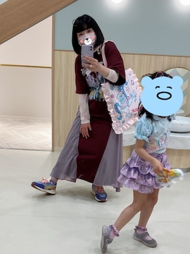「WC（ダブル シー）のアイテム（アクセサリー）」を使った、shizukaさん（レディース・159cm）の春コーディネート