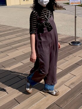 「BEAMS（ビームス）のアイテム（アクセサリー）」を使った、fli1997さん（レディース・158cm）の秋コーディネート