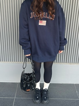 あやさん（レディース・160cm）の冬コーディネート