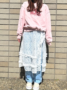 あやさん（レディース・160cm）の春コーディネート