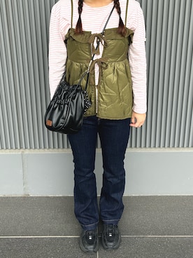 あやさん（レディース・160cm）の冬コーディネート