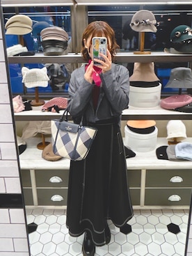 「HARE（ハレ）のアイテム（テーラードジャケット）」を使った、manuさん（レディース・162cm）の秋コーディネート