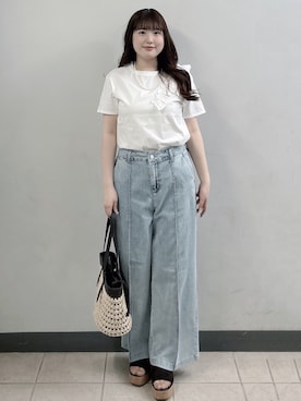 Sayaさん（レディース・163cm）の春コーディネート