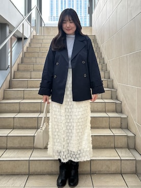 Sayaさん(レディース・163cm)の冬コーディネート