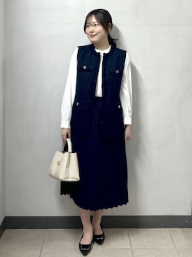 Sayaさん（レディース・163cm）の冬コーディネート