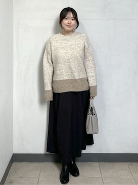 Sayaさん(レディース・163cm)の冬コーディネート