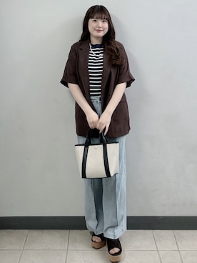 Sayaさん（レディース・163cm）の春コーディネート