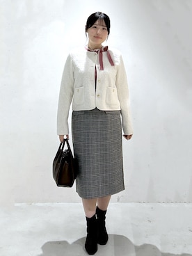 Sayaさん（レディース・163cm）の秋コーディネート