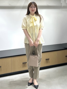 「index（インデックス）のアイテム」を使った、Sayaさん（レディース・163cm）の夏コーディネート