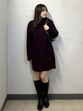 Sayaさん(レディース・163cm)の冬コーディネート
