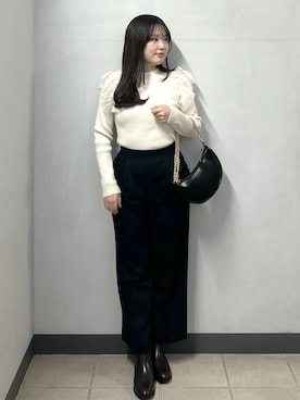 Sayaさん(レディース・163cm)の冬コーディネート