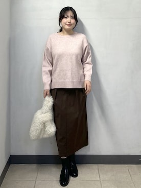 Sayaさん(レディース・163cm)の冬コーディネート