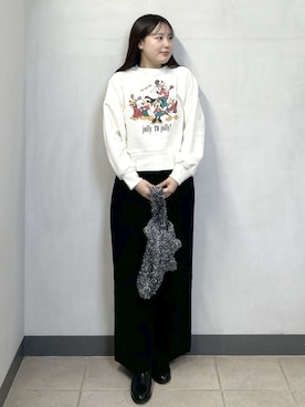 Sayaさん（レディース・163cm）の冬コーディネート