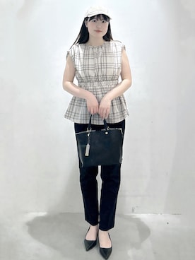 「index（インデックス）のアイテム」を使った、Sayaさん（レディース・163cm）の春コーディネート