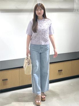 Sayaさん（レディース・163cm）の夏コーディネート