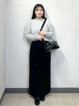 Sayaさん（レディース・163cm）の冬コーディネート