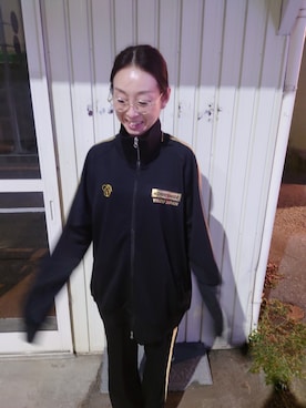 「アイテム（ジャージ）」を使った、komeshigeさん（レディース・152cm・40代）の秋コーディネート