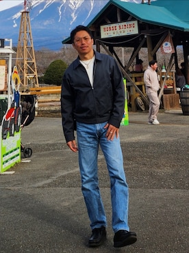 「EYEVAN（アイヴァン）のアイテム」を使った、tulipさん（メンズ・165cm）の冬コーディネート