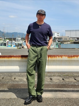 「REGAL（リーガル）のアイテム」を使った、tulipさん（メンズ・165cm）の春コーディネート