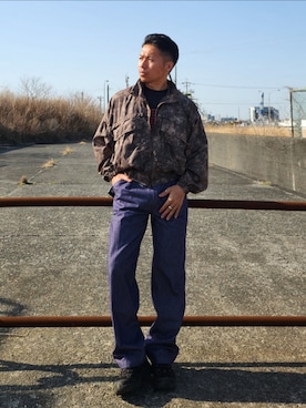 「MERRELL（メレル）のアイテム」を使った、tulipさん（メンズ・165cm）の春コーディネート