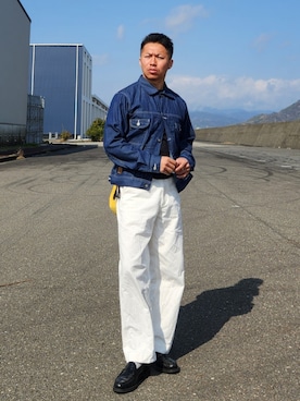 「REGAL（リーガル）のアイテム」を使った、tulipさん（メンズ・165cm）の冬コーディネート