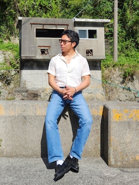 「EYEVAN（アイヴァン）のアイテム」を使った、tulipさん（メンズ・165cm）の春コーディネート