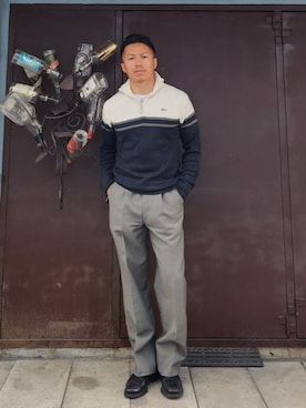 「REGAL（リーガル）のアイテム」を使った、tulipさん（メンズ・165cm）の冬コーディネート