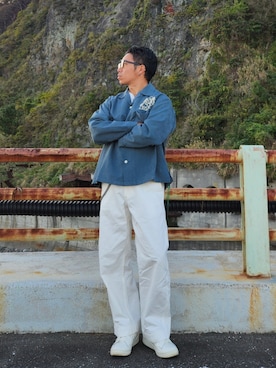 「BEAMS（ビームス）のアイテム」を使った、tulipさん（メンズ・165cm）の秋コーディネート