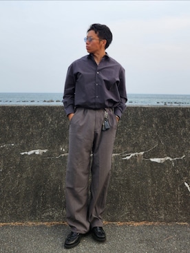 「EYEVAN（アイヴァン）のアイテム」を使った、tulipさん（メンズ・165cm）の春コーディネート