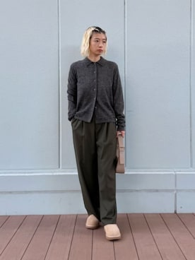 「ベーシック/トラッド」｜KANOさん（レディース・161cm）の秋コーディネート