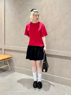 「ER（イーアール）のアイテム」を使った、KANOさん（レディース・161cm）の夏コーディネート