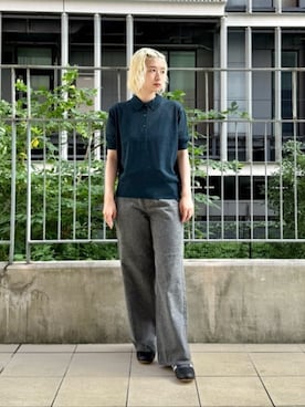 「ベーシック/トラッド」｜KANOさん（レディース・161cm）の秋コーディネート