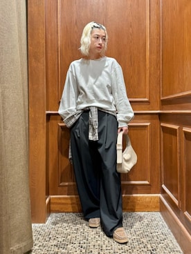 「ベーシック/トラッド」｜KANOさん（レディース・161cm）の秋コーディネート