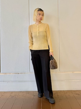 「Reebok(リーボック)のアイテム」を使った、KANOさん(レディース・161cm)の秋コーディネート