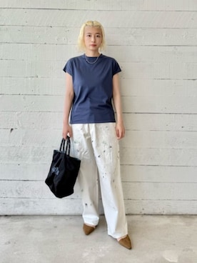 「BEAUTY&YOUTH UNITED ARROWS（ビューティーアンドユースユナイテッドアローズ）のアイテム（サンダル）」を使った、KANOさん（レディース・161cm）の秋コーディネート
