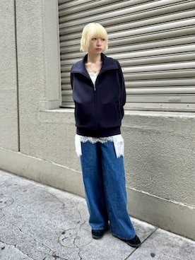 「ER（イーアール）のアイテム」を使った、KANOさん（レディース・161cm）の夏コーディネート