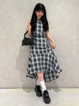 「jouetie（ジュエティ）のアイテム」を使った、NANAさん（骨格ウェーブ・レディース・162cm）の夏コーディネート