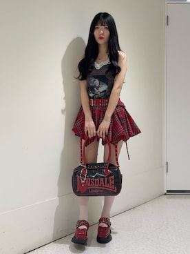 「jouetie（ジュエティ）のアイテム」を使った、NANAさん（レディース・162cm）の夏コーディネート